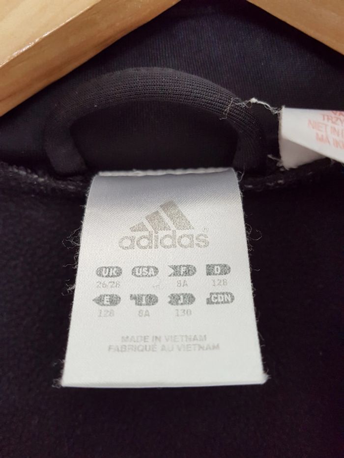 Sweat zippé Adidas 8 ans - photo numéro 5