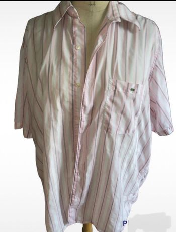 Chemise MC#Lacoste#taille 44