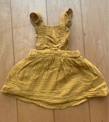 Robe bretelle en gaze - 3 mois - Vertbaudet