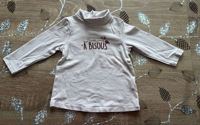 T-shirt bébé col roulé