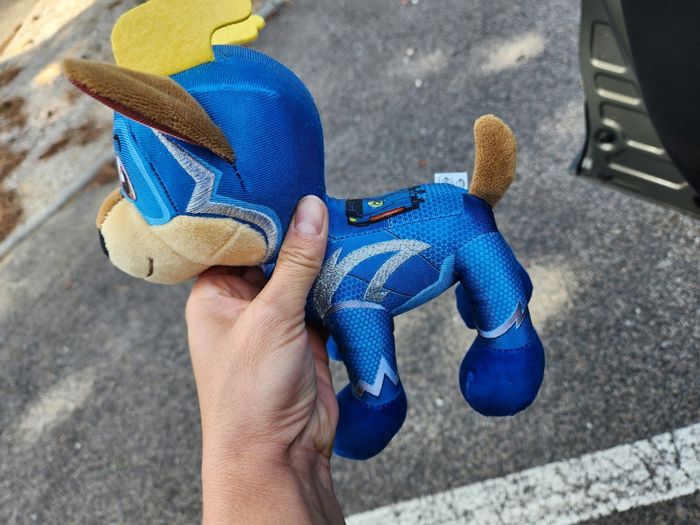 Peluche chase pat patrouille - photo numéro 2
