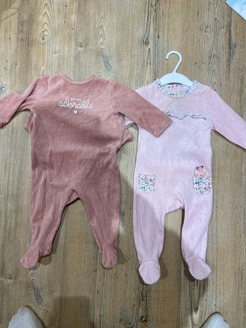 Lot de 2 pyjamas 6 mois