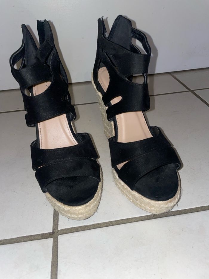 Chaussure compensée femme pointure 38 - photo numéro 8