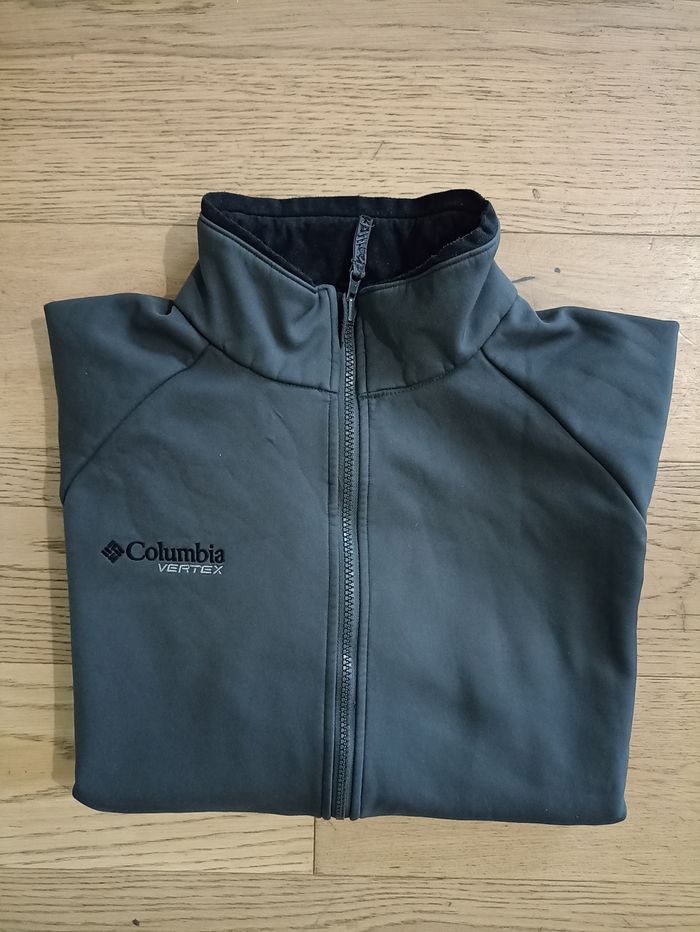 Veste softshell doublée polaire Columbia Vertex grise homme XL - photo numéro 6