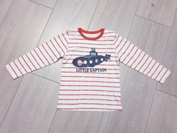 Maillot manche longue. Garçon 24mois. Marque Kimbaloo