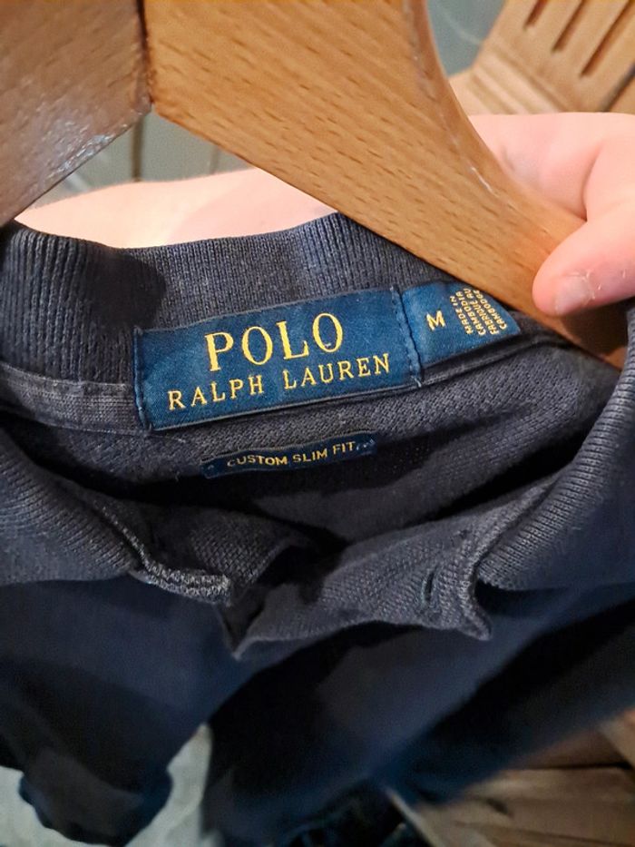 Polo Ralph lauren bleu marine taille M - photo numéro 4