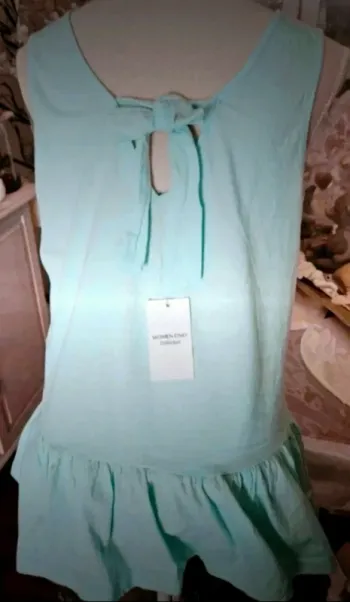 Haut vert amande Women Only Taille L Neuf