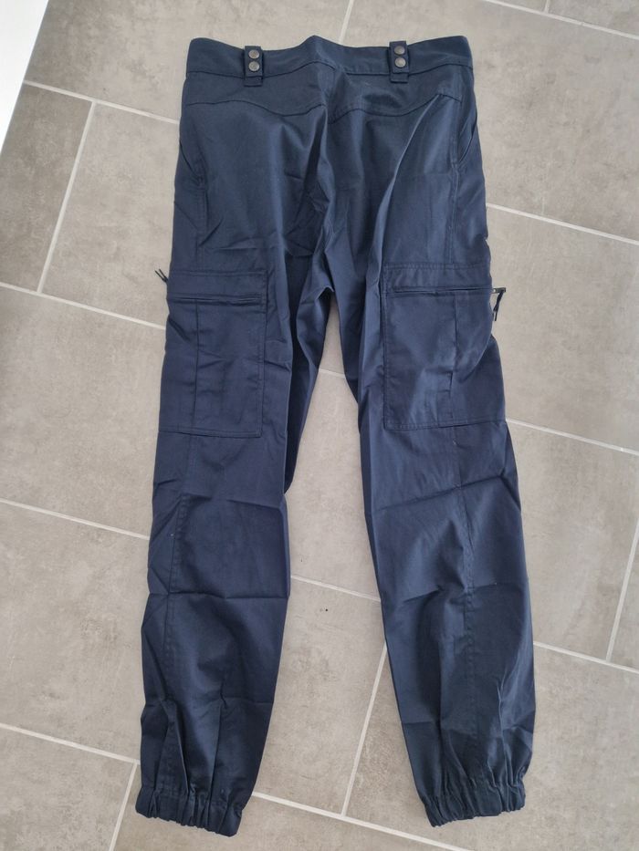 Pantalon treillis bleu taille 44 NEUF - photo numéro 5