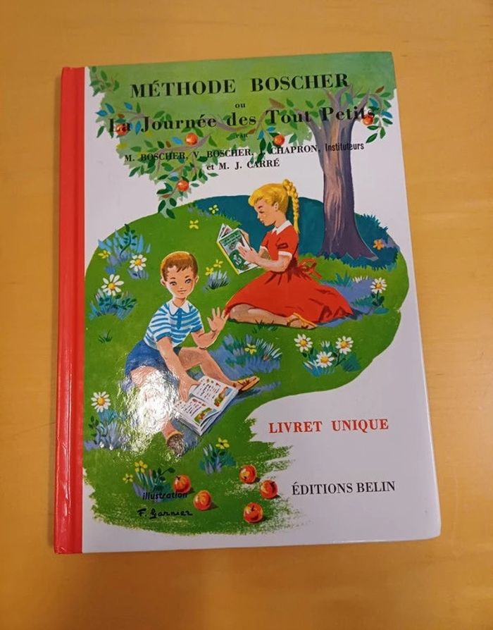 Livre Méthode Boscher ou la journée des tout petits