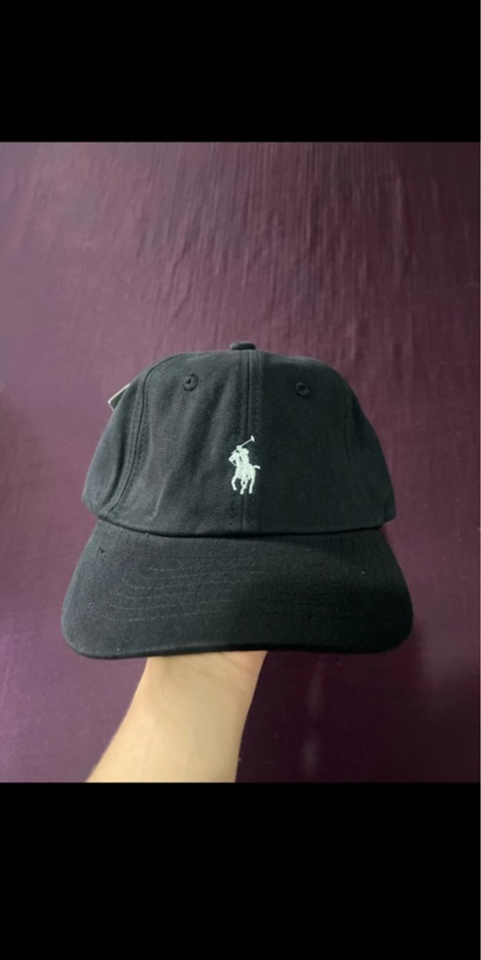 Casquette Ralph Lauren noir neuf - photo numéro 3