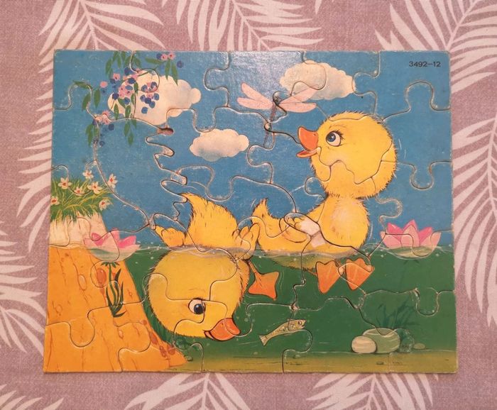Puzzle 25 pièces vintage des années 1980 - photo numéro 2