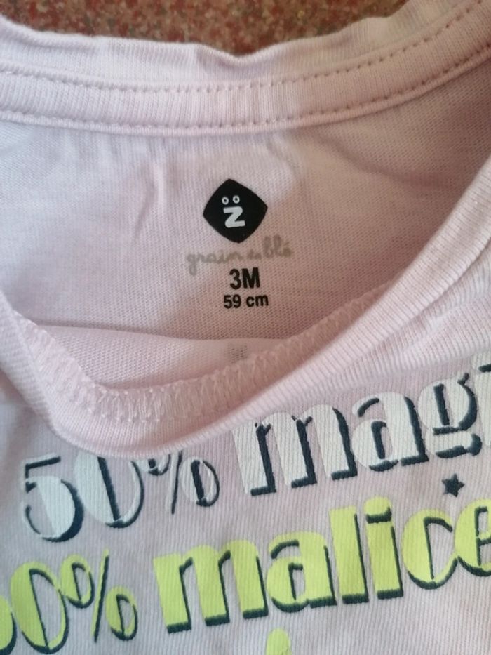 T shirt manches longues bébé - photo numéro 4