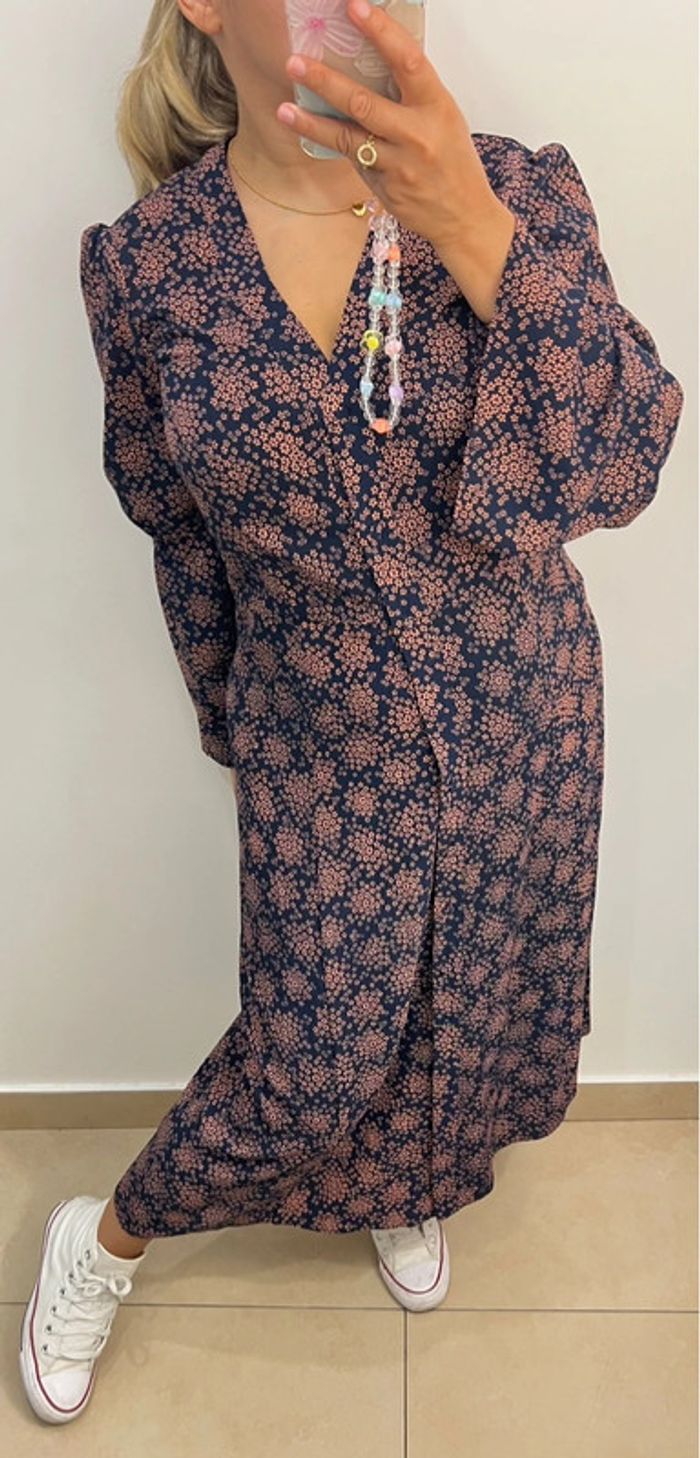 Robe longue Michael Kors Imprimée Fleurs Taille 38 - photo numéro 6