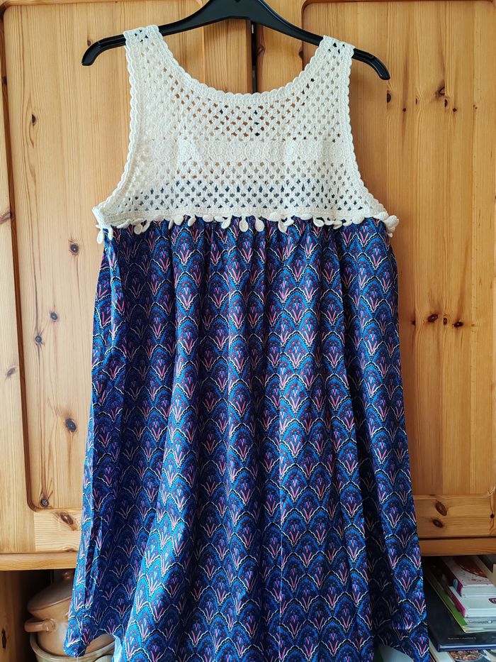 Robe été bi matière - photo numéro 2