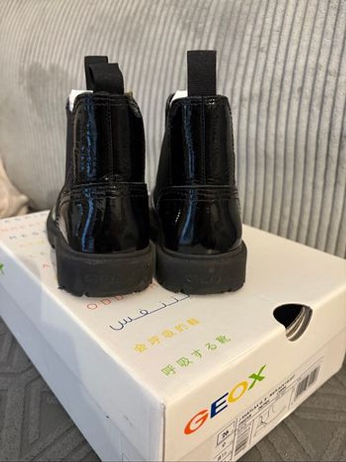 Boots geox vernis noir fille - photo numéro 6