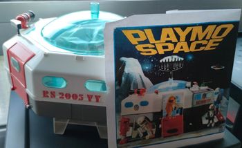 Playmobil N 3536 La station Spatiale 1980 Vintage