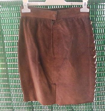 JUPE courte, aspect daim