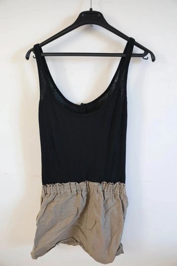 C54 robe noir/kaki 36