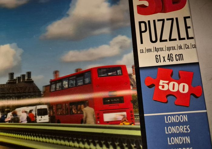 Discovery puzzle 3d londres 500 pièces big ben westminster complet 61x46 cm - photo numéro 3