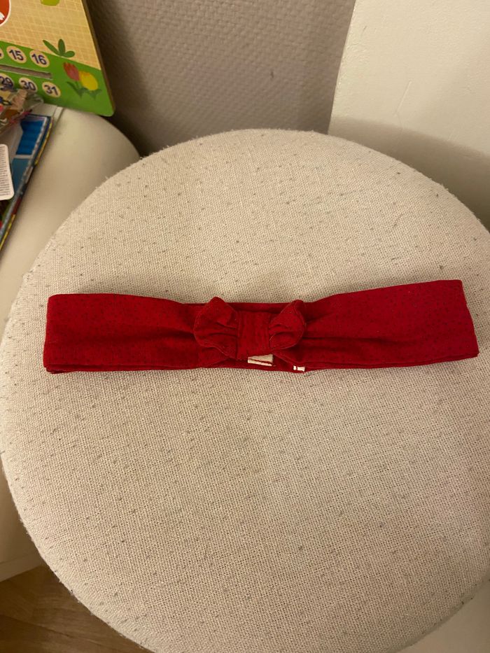 Bandeau rouge 0-12 mois