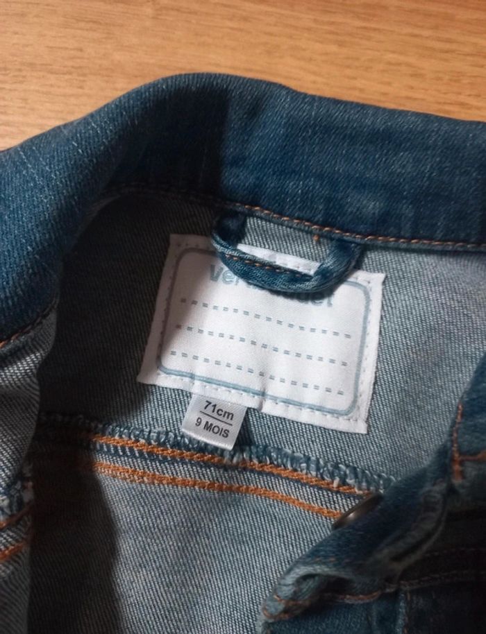 đ Veste bĂ©bĂ© Vertbaudet 9M quasi neuve â trop stylĂ©e ! - photo numĂ©ro 2