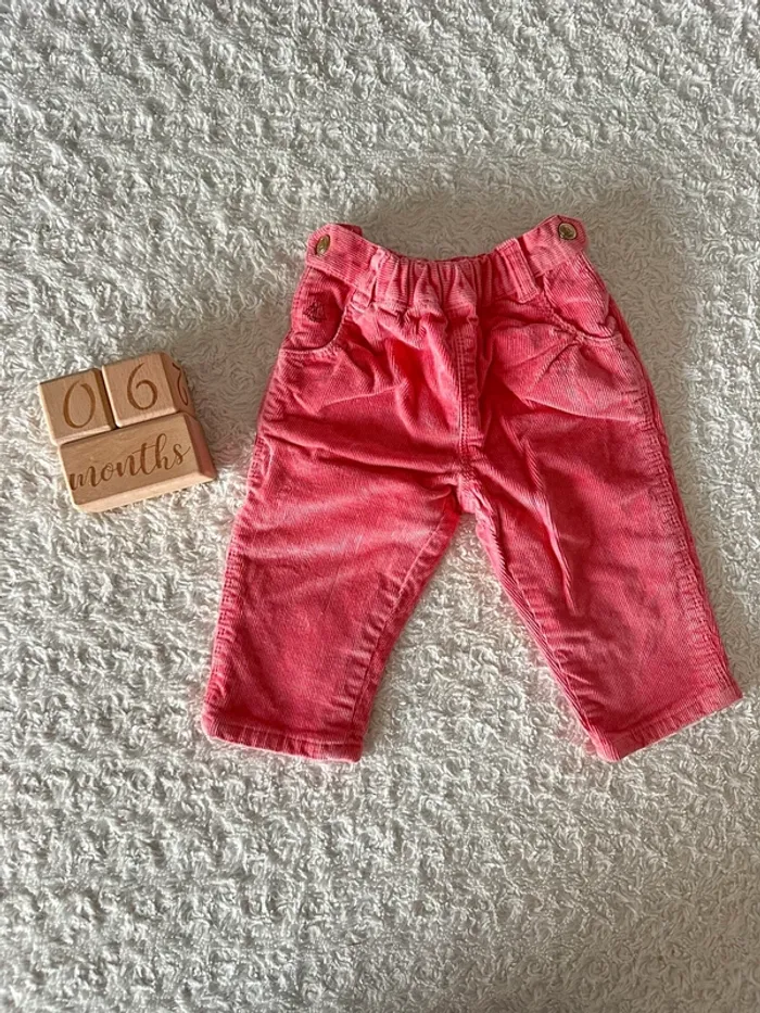 Pantalon velours 6 mois petite bateau