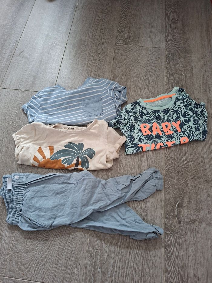 Tee shirt manches courtes 24 mois