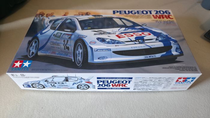 Maquette Peugeot 206 WRC1/24eme - photo numéro 3