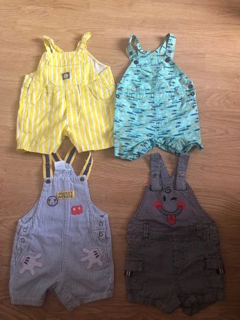 Lot de salopettes été