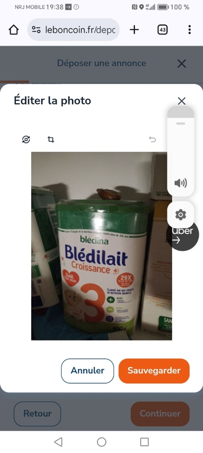 Lait en poudre bledilait croissance 2boite - photo numéro 2