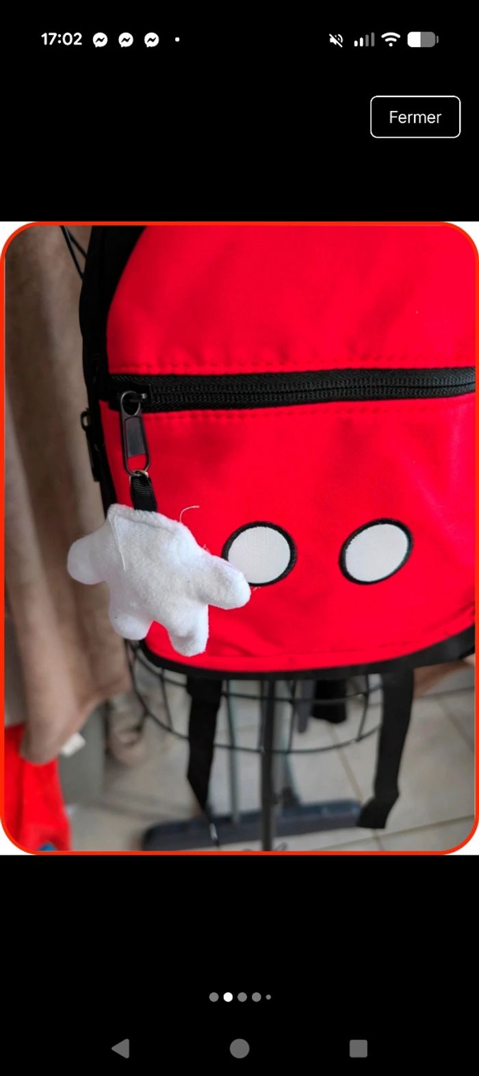 Petit sac à dos Mickey Mouse zara x disney - Neuf - photo numéro 2