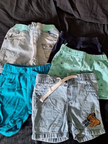 Lot de 5 shorts