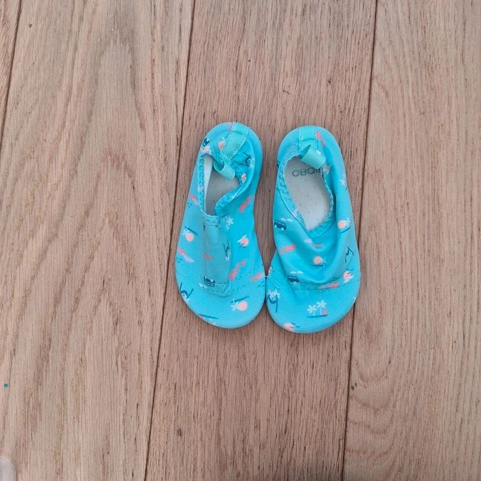 Chaussures de baignade bleu bébé garçon