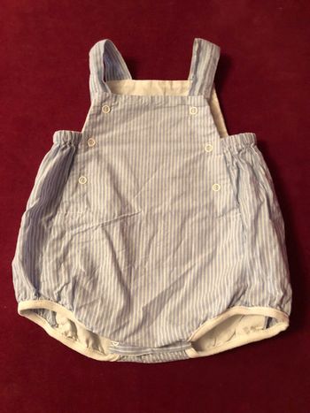 Salopette petit bateau 1 mois