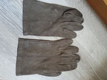 Gants en cuir vintage