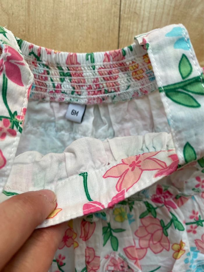 Ensemble débardeur short - 6 mois - photo numéro 2