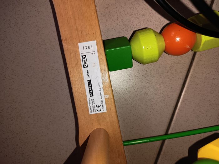 Jeux en bois ikea boules - photo numéro 4