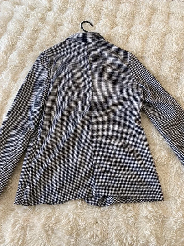 Blazer motif pied de poule taille 36 - photo numéro 6