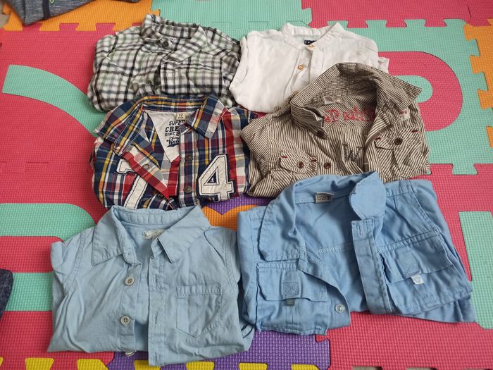 Lot de 6 chemises 12 mois - photo numéro 3