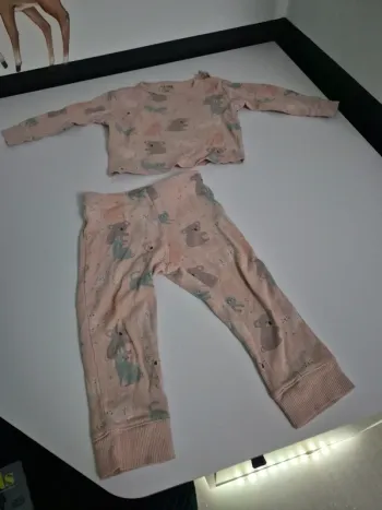 Pyjama 2 pièces Kiabi - Fille - 18 mois