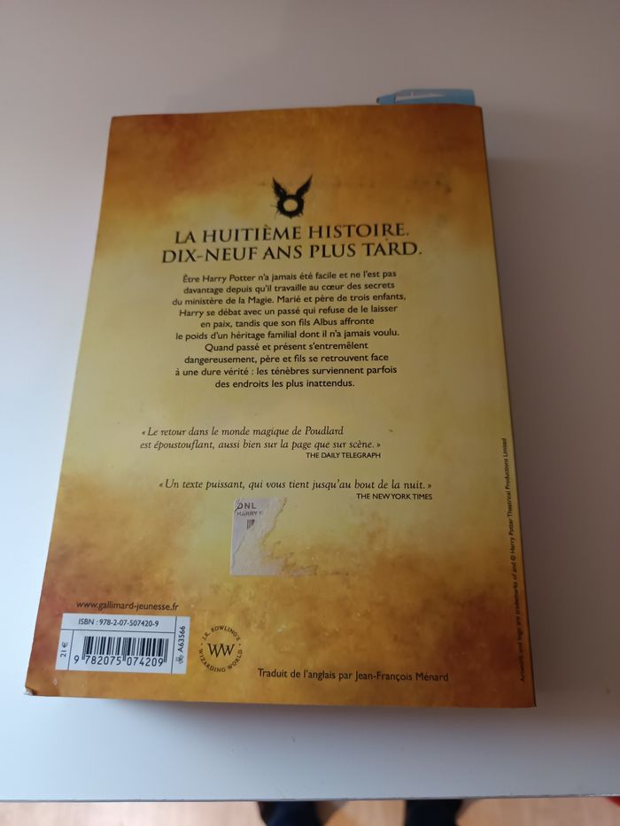 Livre Harry Potter - photo numéro 3
