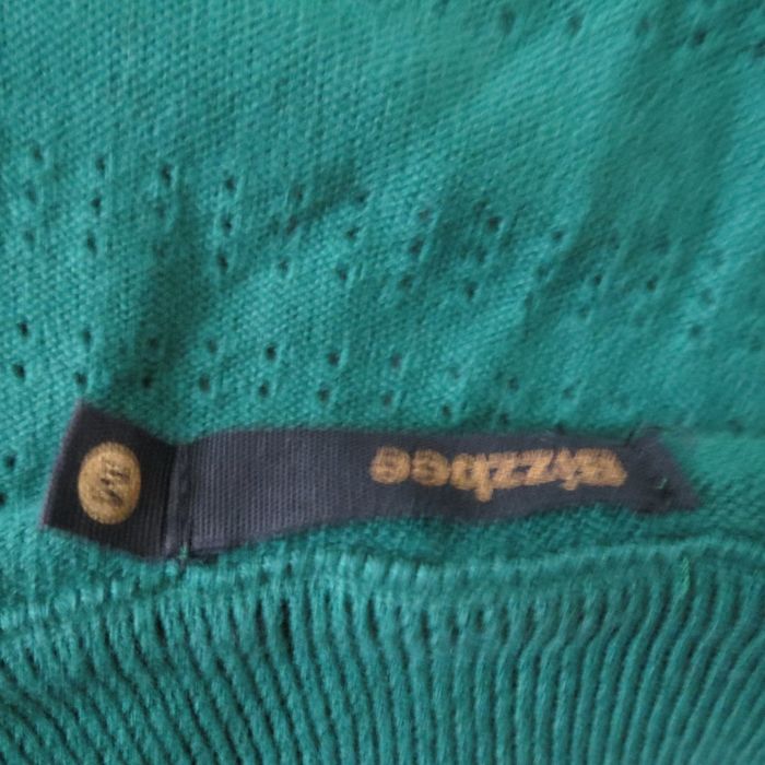 Gilet zippé vert – Taille M – 100 % coton - photo numéro 9