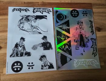 Lots de 2 autocollants Instinct Inoxtag