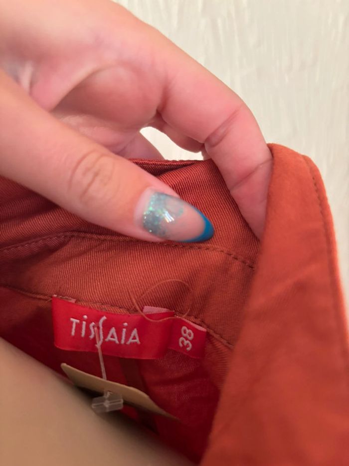 Robe fluide orange - photo numéro 3