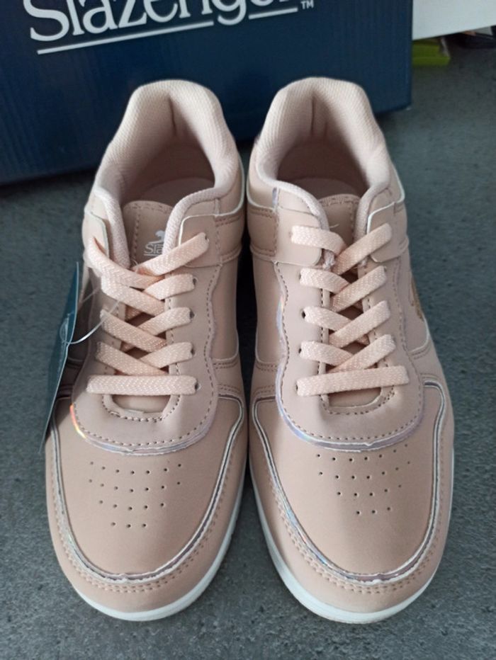 Baskets fille Slazenger rose 30 - photo numéro 2