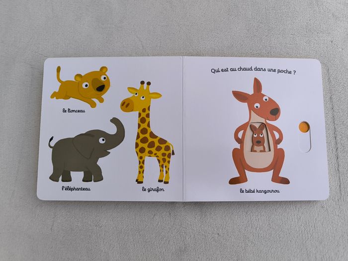 Livre Mon imagier des bébés animaux Kididoc Nathan - photo numéro 5