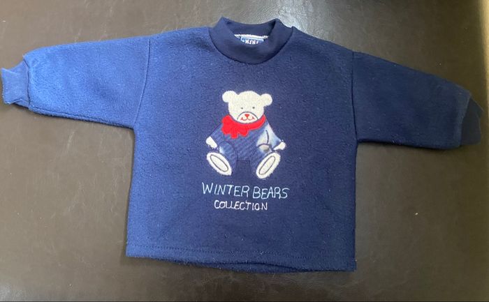 Pull ourson »Mini Malice »bleu marine