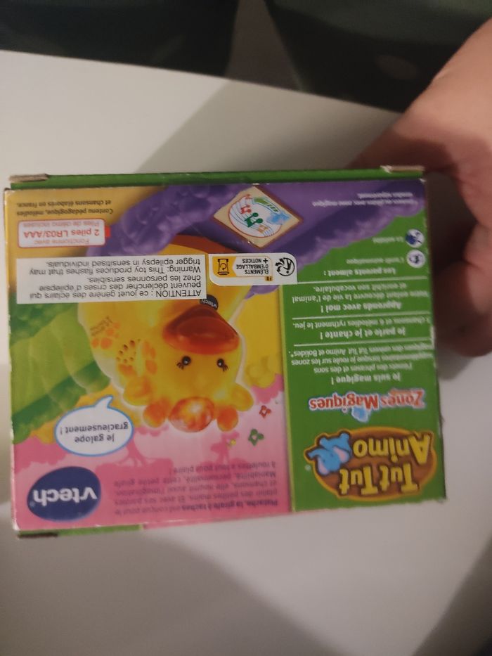 Pistache la girafe VTech neuve - photo numéro 3