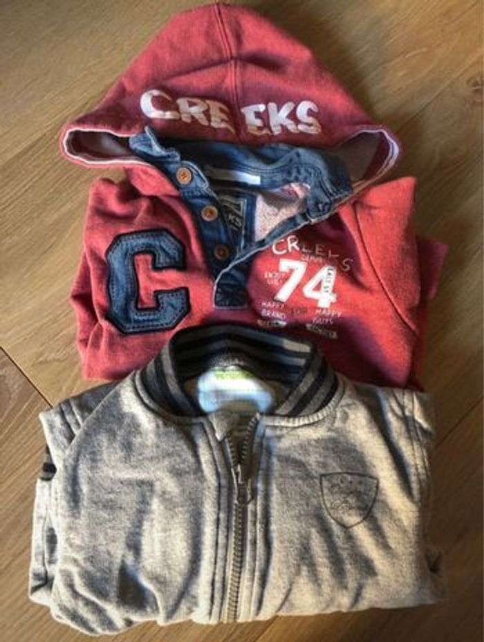 Lot deux sweat-shirt 3 ans