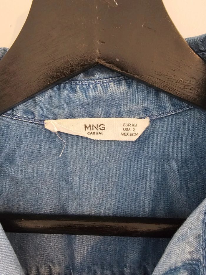 Robe en jeans Mango Taille XS - photo numéro 2